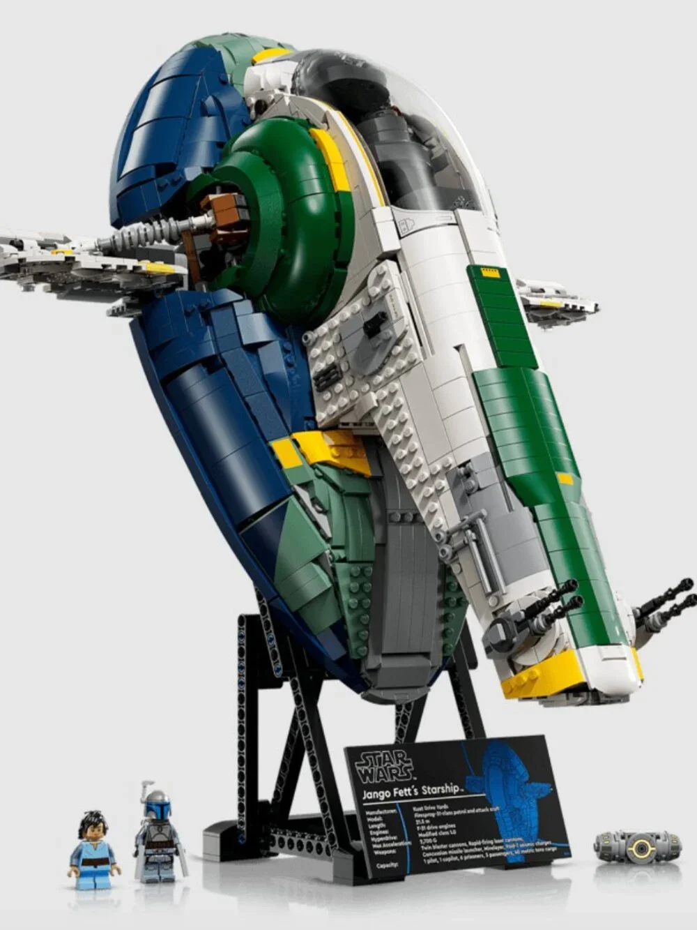 Lego Star Wars NEW Jango Fett's Firespray-Class Starship 75409